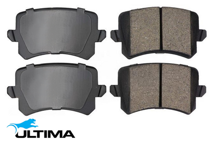 ULTIMA REAR BRAKE PAD SET TO SUIT GWM HAVAL H6 GW4C20 TURBO 2.0L I4 4WD ONLY