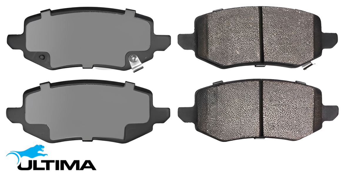 ULTIMA REAR BRAKE PAD SET TO SUIT GWM CANNON NPW GW4D20 TURBO DIESEL 2.0L I4