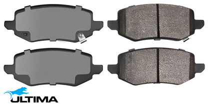 ULTIMA REAR BRAKE PAD SET TO SUIT GWM CANNON NPW GW4D20 TURBO DIESEL 2.0L I4