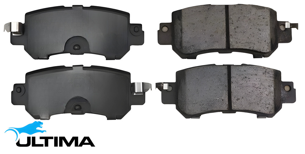 ULTIMA REAR BRAKE PAD SET TO SUIT MAZDA PE-VPS S5-DPTS 1.8D PY PY-VPS SH-VPTS 1.5 1.8 2.0 2.2 2.5 I4