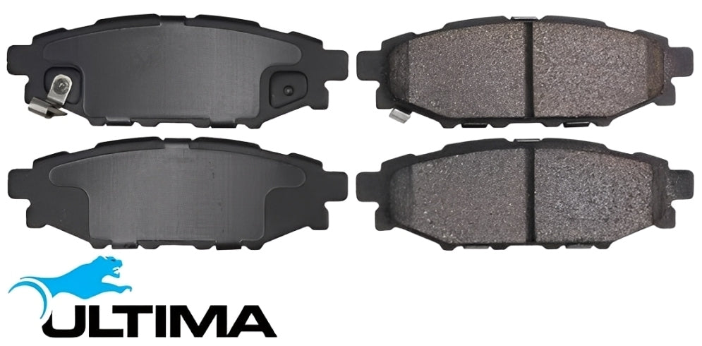 ULTIMA REAR BRAKE PADS TO SUIT SUBARU WRX G3 EJ255 2.5L F4