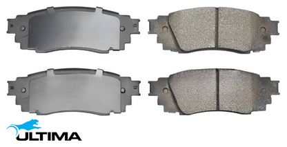ULTIMA REAR BRAKE PAD SET TO SUIT TOYOTA 2GR-FE 2GR-FKS 3.5L V6