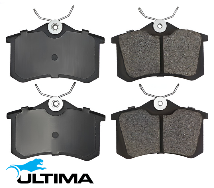 ULTIMA REAR BRAKE PAD SET TO SUIT VOLKSWAGEN EOS 1F BUB 3.2L V6