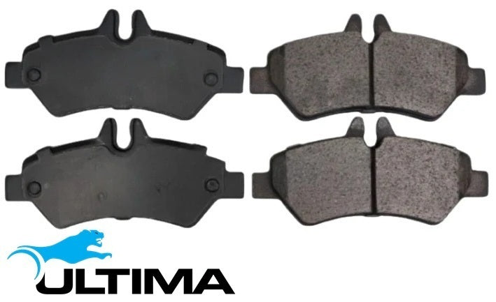 ULTIMA REAR BRAKE PAD SET TO SUIT VOLKSWAGEN CRAFTER 2E 2F BJJ BJK BJL BJM CECA TURBO DIESEL 2.5L I5