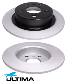 ULTIMA REAR SOLID DISC BRAKE ROTOR SET TO SUIT BMW X SERIES X1 B47C20A 2.0L I4 SUITS FWD ONLY
