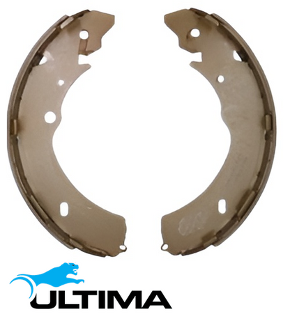 ULTIMA REAR BRAKE SHOES SET TO SUIT HOLDEN RODEO RA ALLOYTEC LCA 6VE1 3.5L 3.6L V6 295MM REAR DRUM