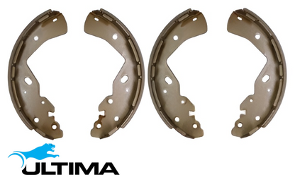 ULTIMA REAR BRAKE SHOE SET TO SUIT FORD COURIER PE PG PH G6 2.6L I4 270MM DRUM EXCEPT 2D VAN
