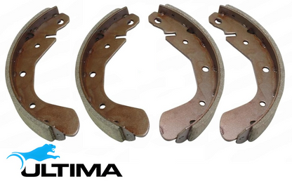 ULTIMA REAR BRAKE SHOE SET TO SUIT HOLDEN BARINA SB C12NZ C16XE X16XE 1.2L 1.6L I4