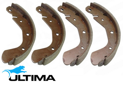 ULTIMA REAR BRAKE SHOE SET TO SUIT HOLDEN BARINA SB C12NZ C16XE X16XE 1.2L 1.6L I4