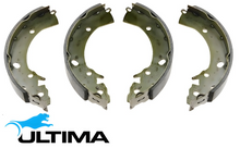 ULTIMA REAR BRAKE SHOE SET TO SUIT HYUNDAI GETZ TB G4EE 1.4L I4 EXCEPT BU51D CHASSIS