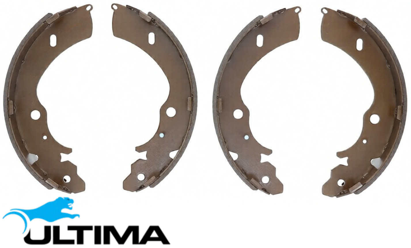 ULTIMA REAR BRAKE SHOE SET TO SUIT ISUZU D-MAX TFR 4JJ1-TCX 3.0L I4 SUITS SX SPACE CAB MODEL