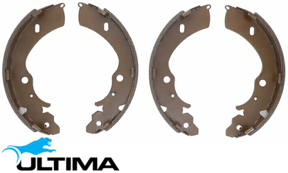 ULTIMA REAR BRAKE SHOE SET TO SUIT ISUZU D-MAX TFR 4JJ1-TCX 3.0L I4 SUITS SX SPACE CAB MODEL