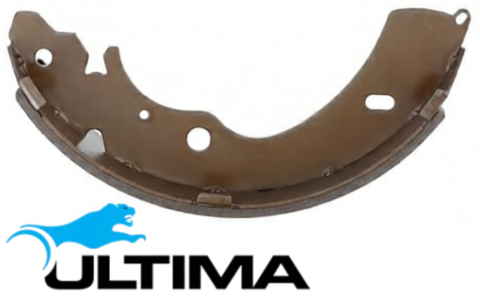 ULTIMA REAR BRAKE SHOE SET TO SUIT ISUZU D-MAX TFR 4JJ1-TCX 3.0L I4 SUITS SX SPACE CAB MODEL