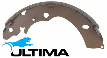 ULTIMA REAR BRAKE SHOE SET TO SUIT ISUZU D-MAX TFR 4JJ1-TCX 3.0L I4 SUITS SX SPACE CAB MODEL
