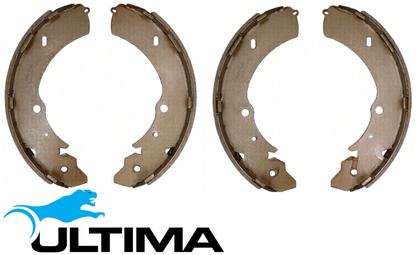 ULTIMA REAR BRAKE SHOE SET TO SUIT ISUZU D-MAX TFR TFS 4JJ1-TCX TURBO DIESEL 3.0L I4 TILL 02/2013