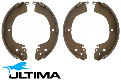 ULTIMA REAR BRAKE SHOE SET TO SUIT MITSUBISHI TRITON MK ML 4M41T TURBO DIESEL 3.2L I4 TILL 10/2007