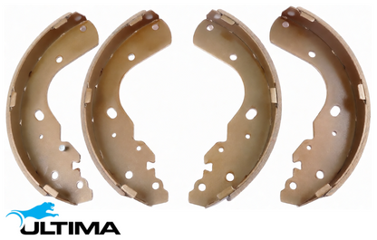 ULTIMA REAR BRAKE SHOE SET TO SUIT FORD COURIER PE PG PH G6 2.6L I4 EXCEPT 2D VAN