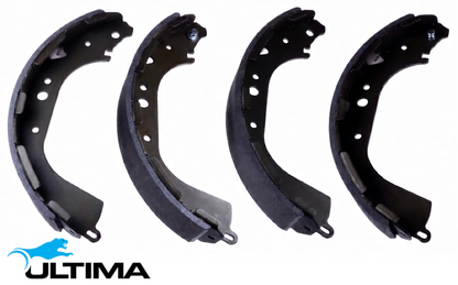 ULTIMA REAR BRAKE SHOE SET TO SUIT NISSAN DATSUN D22 KA24DE 2.4L I4 FMD22 CHASSIS