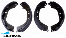 ULTIMA REAR BRAKE SHOE SET TO SUIT NISSAN NAVARA D22 YD25DDT TURBO DIESEL 2.5 I4 SUITS RWD DX MODEL