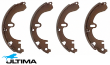 ULTIMA REAR BRAKE SHOE SET TO SUIT TOYOTA COROLLA AE112R 7A-FET TURBO 1.8L I4