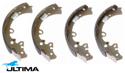 ULTIMA REAR BRAKE SHOE SET TO SUIT TOYOTA HILUX GGN15R GGN120R 1GR-FE 4.0L V6