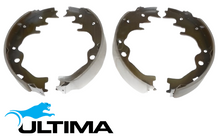 ULTIMA REAR BRAKE SHOES SET TO SUIT HOLDEN RODEO RA C24SE Y24SE 4JH1-TC 4JJ1-TCX 2.4L 3.0L I4
