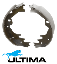 ULTIMA REAR BRAKE SHOES SET TO SUIT HOLDEN RODEO RA C24SE Y24SE 4JH1-TC 4JJ1-TCX 2.4L 3.0L I4