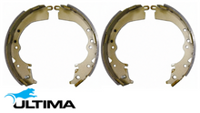 ULTIMA REAR BRAKE SHOE SET TO SUIT TOYOTA HILUX WORKMATE GUN122R 2GD-FTV TURBO 2.4L I4 SUITS 4D