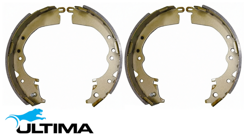 ULTIMA REAR BRAKE SHOE SET TO SUIT TOYOTA 1RZ-E 3L 3RZ-FE 5L 5L-E 1KD ...