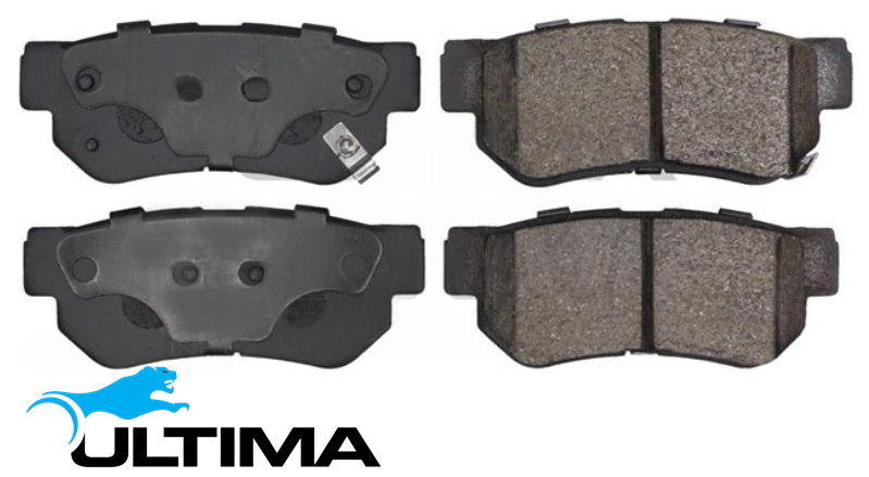 ULTIMA REAR BRAKE PAD SET TO SUIT HYUNDAI ELANTRA HD G4GC 2.0L I4