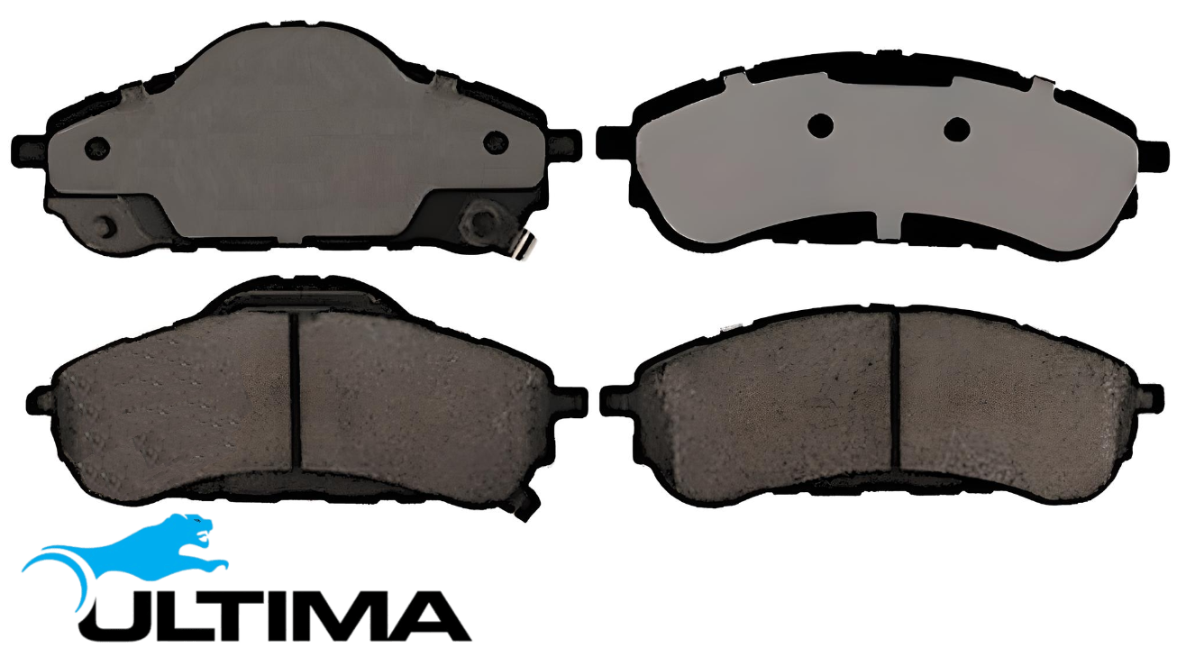 ULTIMA REAR CERAMIC BRAKE PAD SET TO SUIT FORD EVEREST UA YNWS TWIN TURBO DIESEL 2.0L I4