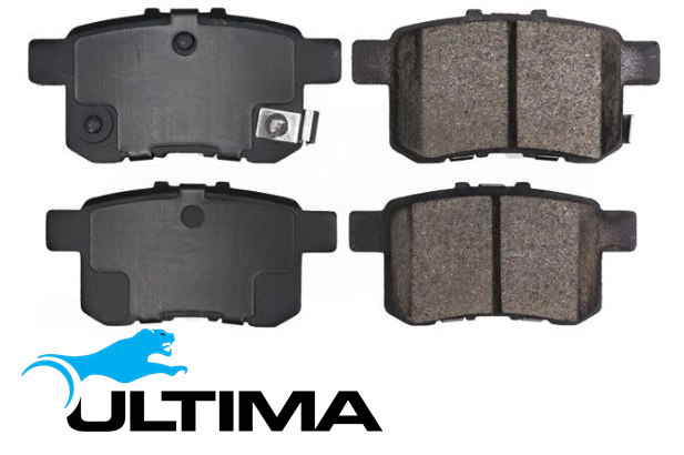 ULTIMA REAR BRAKE PAD SET TO SUIT HONDA ACCORD CP CR J35Z2 J35Y3 3.5L V6