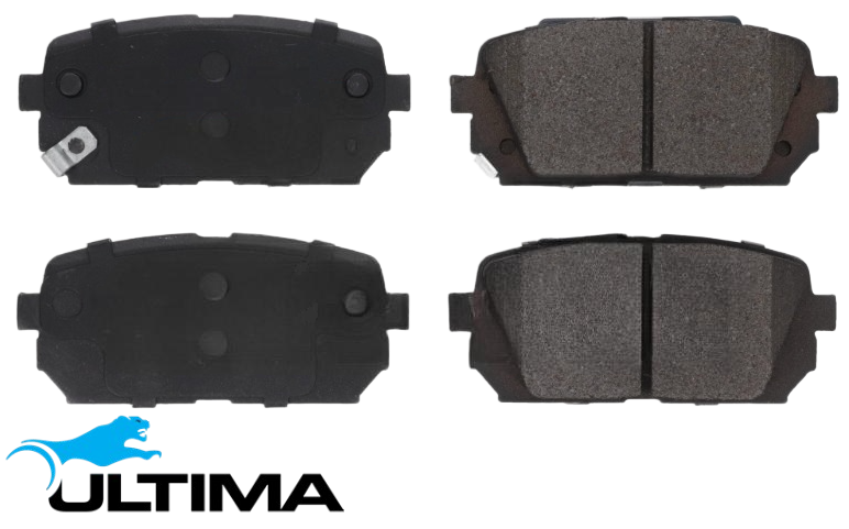 ULTIMA REAR CERAMIC BRAKE PAD SET FOR HYUNDAI TUCSON TLE D4HA 2.0 I4 SUITS HIGHLANDER & ELITE MODELS
