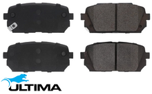 ULTIMA REAR CERAMIC BRAKE PAD SET TO SUIT HYUNDAI G4KJ G4NA D4HA TURBO DIESEL 2.0L 2.4L I4