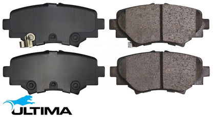ULTIMA REAR BRAKE PAD SET TO SUIT MAZDA MAZDA3 BM PE-VPS PY-VPS P5-VPS 1.5L 2.0L 2.5L I4
