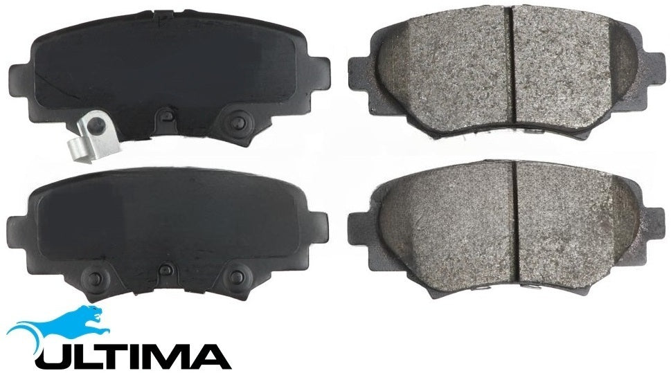 REAR BRAKE PAD SET TO SUIT MAZDA MAZDA3 BN PE-VPS PY-VPS 2.0L 2.5 I4 NON-ELECTRIC PARK BRAKE