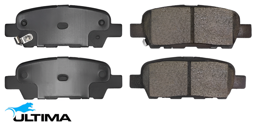 ULTIMA REAR BRAKE PAD SET TO SUIT NISSAN PATHFINDER R50 VG33E 3.3L V6 CHASSIS VAWR50