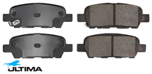 ULTIMA REAR BRAKE PAD SET TO SUIT NISSAN VQ30DD VQ25DD VQ25HR VQ37VHR VQ23DE 2.3L 2.5L 3.0L 3.7L V6
