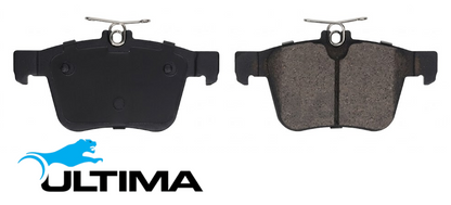 ULTIMA REAR BRAKE PAD SET TO SUIT VOLKSWAGEN PASSAT B8 CJSA CJXA DFCA CUAA TWIN TURBO DIESEL 1.8L 2.0L I4
