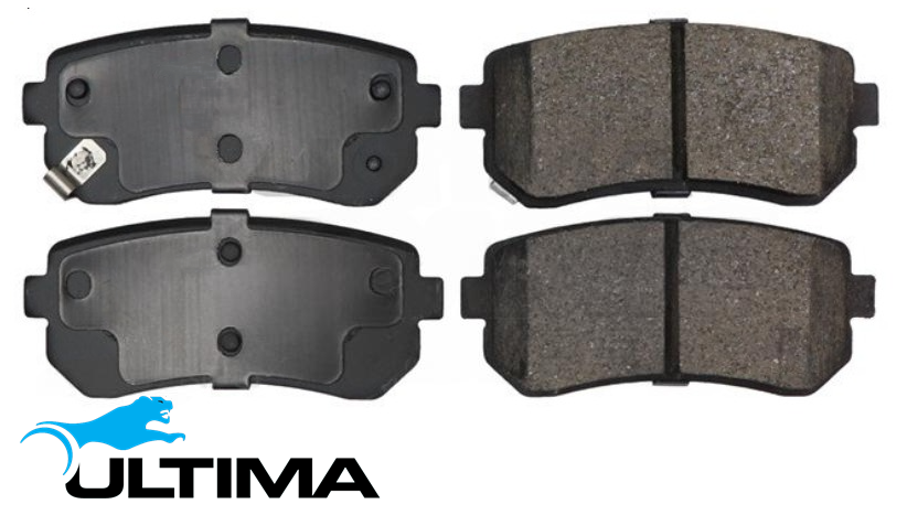 ULTIMA REAR BRAKE PAD SET TO SUIT KIA SPORTAGE SL G4KD G4KE D4HA TURBO DIESEL 2.0L 2.4L I4