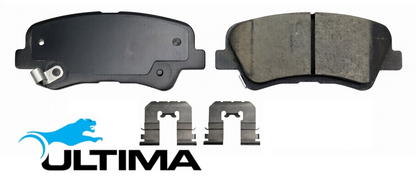 ULTIMA REAR BRAKE PAD SET TO SUIT LDV G10 SV7A SV7C 4G69S4N EH1SF EH1SG EH1SH N1RY SC20M163 TURBO DIESEL 1.9L 2.0L 2.4L I4