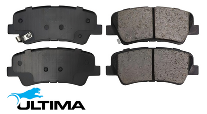 ULTIMA REAR BRAKE PAD SET TO SUIT LDV G10 SV7A SV7C 4G69S4N EH1SF EH1SG EH1SH N1RY SC20M163 TURBO DIESEL 1.9L 2.0L 2.4L I4