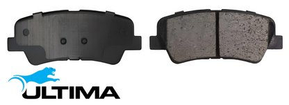 ULTIMA REAR BRAKE PAD SET TO SUIT LDV G10 SV7A SV7C 4G69S4N EH1SF EH1SG EH1SH N1RY SC20M163 TURBO DIESEL 1.9L 2.0L 2.4L I4
