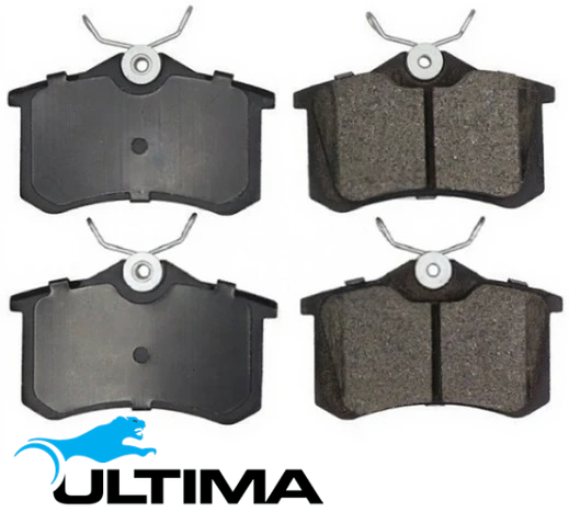 ULTIMA REAR BRAKE PAD SET TO SUIT MG ZS NSE 1.5L I4 SUITS SOUL MODEL ONLY