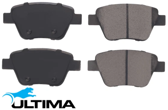 ULTIMA REAR BRAKE PAD SET FOR SKODA CHPA CZDA CJSA CJSB CAYC BSE CAXA CLHA 1.4L 1.6L 1.8L I4