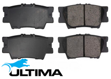 REAR BRAKE PADS TO SUIT TOYOTA RAV4 ACA33R ACA38R ASA44R ZSA42R 2AZ-FE 2AR-FE 3ZR-FE 2.0 2.4 2.5 I4