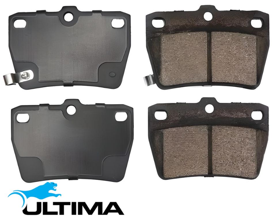 ULTIMA REAR BRAKE PAD SET TO SUIT TOYOTA RAV4 SXA11R 3S-FE 2.0L I4 TILL 04/2000