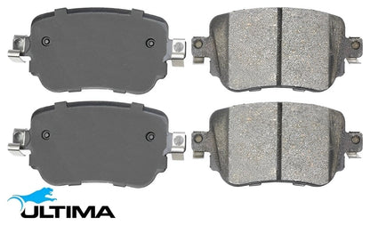 ULTIMA REAR BRAKE PAD SET TO SUIT VOLKSWAGEN POLO AE CZPC TURBO 2.0L I4