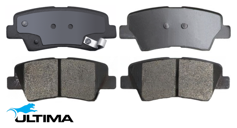 ULTIMA REAR BRAKE PAD SET TO SUIT HYUNDAI I30 NF GD GDE G4FG G4NB G4FD G4NC D4EA D4FB 1.6 1.8 2.0 I4