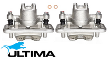 PAIR OF ULTIMA REAR DISC BRAKE CALIPERS TO SUIT MITSUBISHI PAJERO NP NS NT 6G74 6G75 3.5L 3.8L V6 V77W & V87W CHASSIS